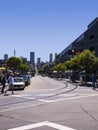 The Streets of San Francisco Caifornia USA Royalty Free Stock Photo