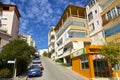 Streets in Saranda, Albania Royalty Free Stock Photo