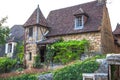 Streets of Sarlat, medieval town, Dordogne, Aquitaine, France Royalty Free Stock Photo