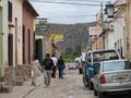 Streets in a small town.