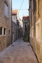 Streets of Stari Grad Royalty Free Stock Photo