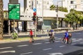 The streets of Tel Aviv during the religion holiday Yom Kippur,