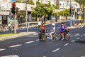 The streets of Tel Aviv during the religion holiday Yom Kippur,