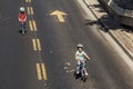 The streets of Tel Aviv during the religion holiday Yom Kippur,