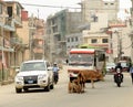 Streets in Thamel, Kathmandu,Nepal