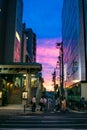 Streets of Tokyo in Dawn