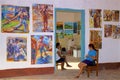 Streets of Trinidad, Cuba Royalty Free Stock Photo