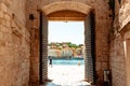 The streets of Trogir in Croatia