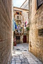 Streets of Trogir Royalty Free Stock Photo