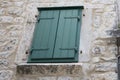 Streets in Trogir, port and historical city on the Adriatic sea coast in the Split-Dalmatia region, Croatia Royalty Free Stock Photo