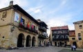 Streets typical of old world heritage village of Santillana del Mar, Spain