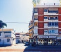 Streets of Velez-Malaga, small town in Andalucia region in Spain Royalty Free Stock Photo