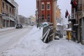 Streets of Veliko Tarnovo in the Winter