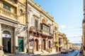 In the streets of Victoria in Malta,Gozo