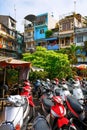 The streets of Vietnam. Royalty Free Stock Photo