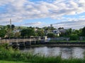 Streets of Wicklow city center.Ireland Royalty Free Stock Photo