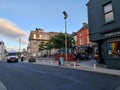 Streets of Wicklow city center.Ireland Royalty Free Stock Photo
