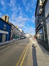 Streets of Wicklow city center.Ireland Royalty Free Stock Photo