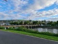 Streets of Wicklow city center.Ireland Royalty Free Stock Photo