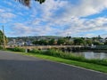 Streets of Wicklow city center.Ireland Royalty Free Stock Photo