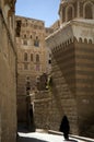 Streets of Yemen Royalty Free Stock Photo