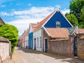 Streetscene in old town of Wijk bij Duurstede, Netherlands