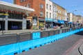 Streetspace for London social distancing sign