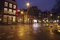 Streetview in Amsterdam Netherlands by night