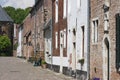 Streetview of the beguinage in Diest Royalty Free Stock Photo