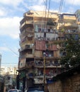 Streetview at lebanon beirut Royalty Free Stock Photo