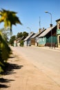 The streetview in Pavilosta, Kurzeme