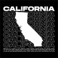 streetwear design california city clothes, t-shirts, hoodie and others