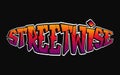 Streetwise - single word, letters graffiti style. Vector hand drawn logo. Funny cool trippy word Streetwise, fashion Royalty Free Stock Photo