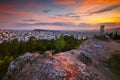 Strefi Hill, Athens Royalty Free Stock Photo