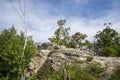 Strelnaya Mountain. Attraction of the Samara region Royalty Free Stock Photo