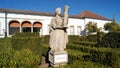 Strength, allegoric sculpture in the Garden of the Episcopal Palace, Jardim do Paco, Castelo Branco, Portugal