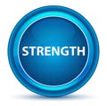 Strength Eyeball Blue Round Button Royalty Free Stock Photo