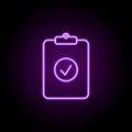 strengths line icon. Elements of web in neon style icons. Simple icon for websites, web design, mobile app, info graphics