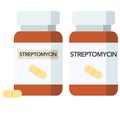 Streptomycin is an antibiotic used to prevent and treat a number of bacterial infections