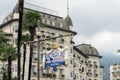 STRESA, ITALY/ EUROPE - SEPTEMBER 17: Ornate Regina Palace Hotel