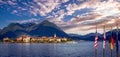 Borromean islands, lake maggiore, Stresa, italy Royalty Free Stock Photo