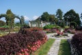 Stresa, Villa Pallavicino park botanical garden, Maggiore lake Royalty Free Stock Photo