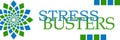 Stress Busters Green Blue Circular Horizontal