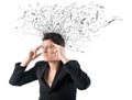 Stress and confusion Royalty Free Stock Photo