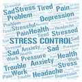 Stress Control word cloud