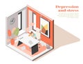 Stress Depression Isometric Composition