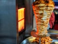 Street food,Turkish Doner Chicken Kebab Recipe Traditional Food,