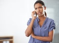 Stress, phone call and angry woman in a house with network error, glitch or frustrated by phishing scam. Smartphone