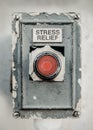 Stress Relief Button Royalty Free Stock Photo