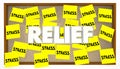 Stress Relief Sticky Notes Bulletin Board Help Calm